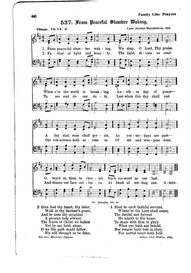 The Hymnal and Order of Service page 440