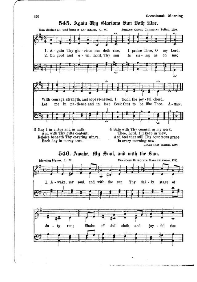 The Hymnal and Order of Service page 446