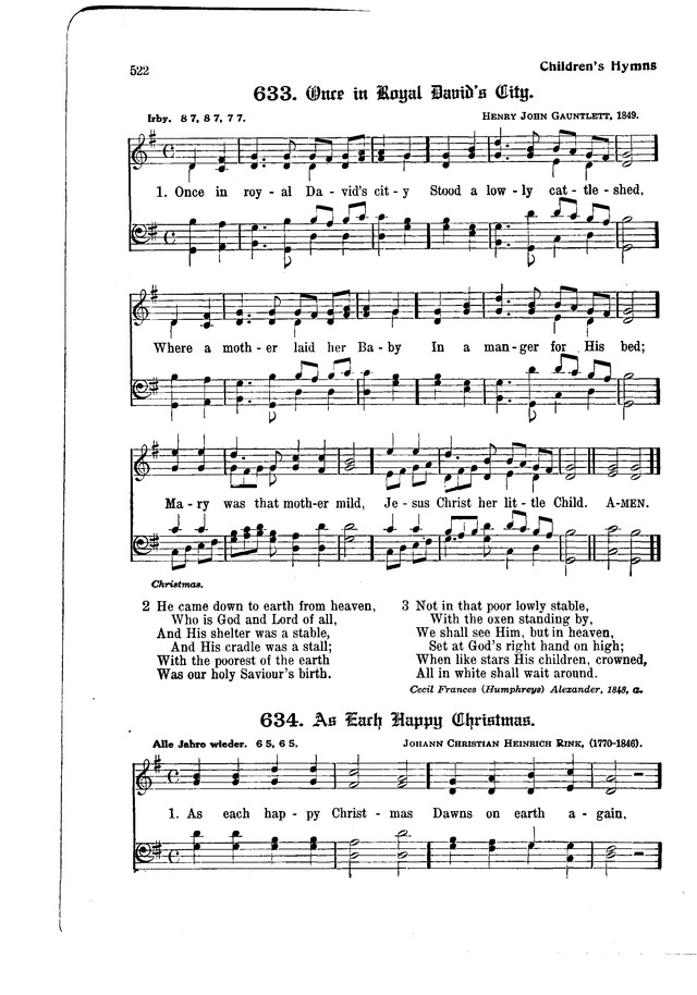 The Hymnal and Order of Service page 522