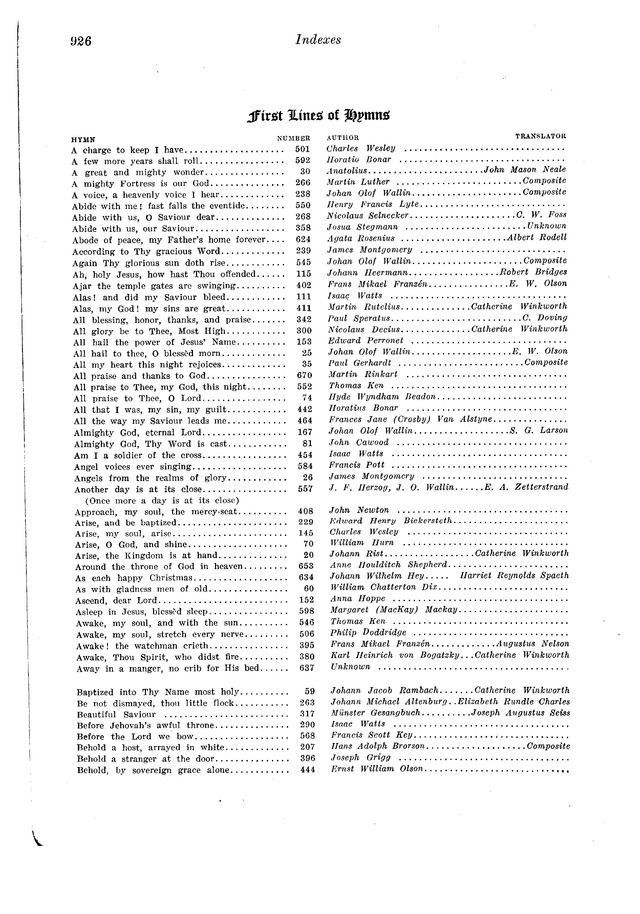 The Hymnal and Order of Service page 928