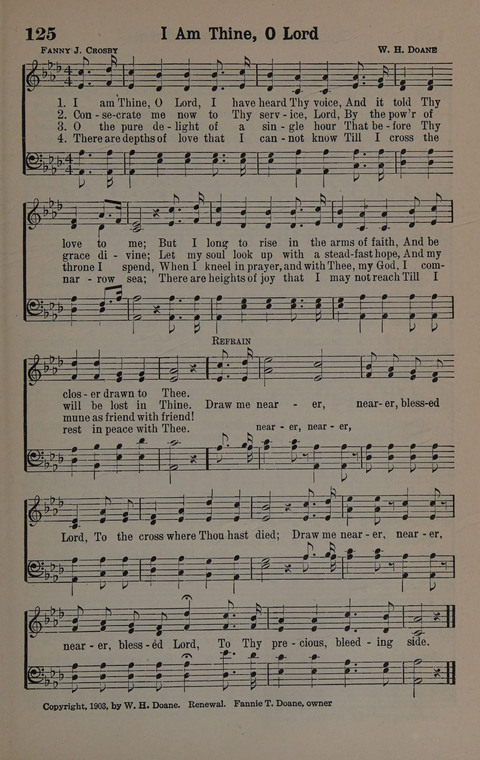 Hymns of Praise Numbers One and Two Combined: for the church and Sunday school page 125