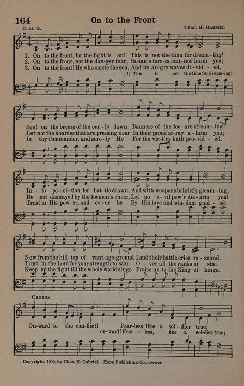 Hymns of Praise Numbers One and Two Combined: for the church and Sunday school page 164