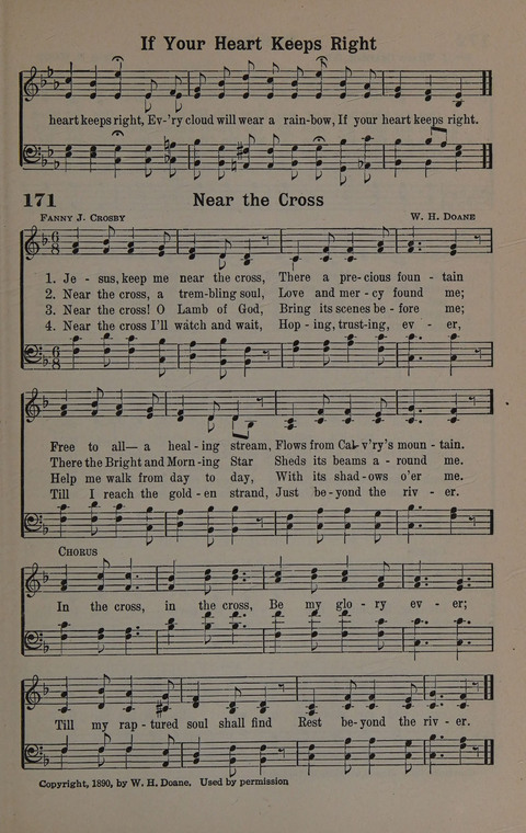 Hymns of Praise Numbers One and Two Combined: for the church and Sunday school page 171