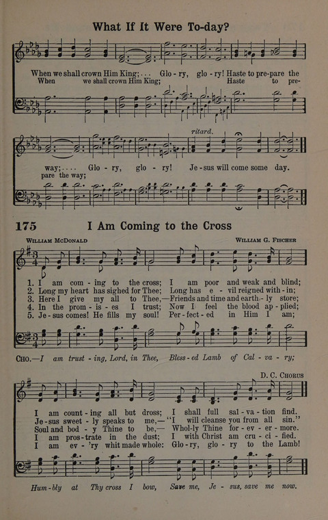 Hymns of Praise Numbers One and Two Combined: for the church and Sunday school page 175