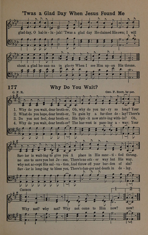 Hymns of Praise Numbers One and Two Combined: for the church and Sunday school page 177