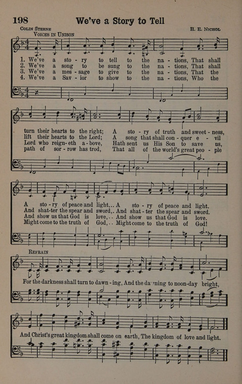 Hymns of Praise Numbers One and Two Combined: for the church and Sunday school page 198