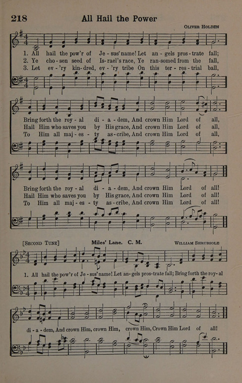 Hymns of Praise Numbers One and Two Combined: for the church and Sunday school page 215