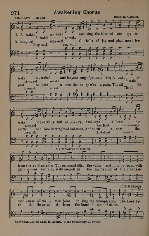 Hymns of Praise Numbers One and Two Combined: for the church and Sunday school page 252