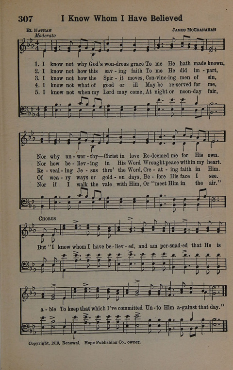 Hymns of Praise Numbers One and Two Combined: for the church and Sunday school page 289