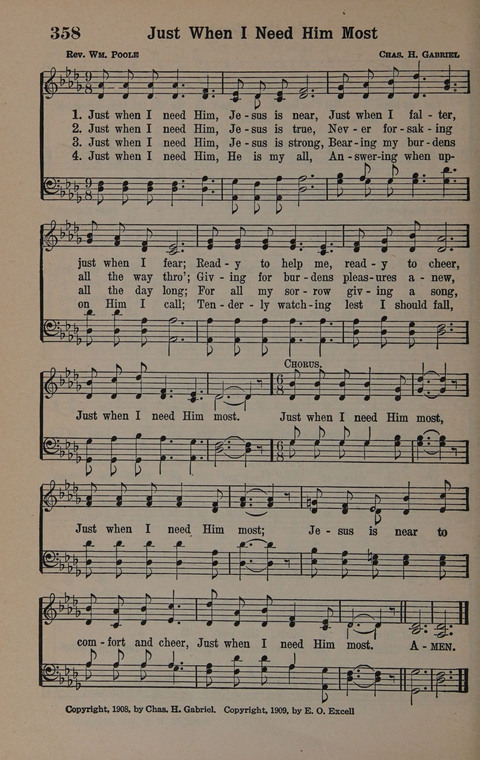 Hymns of Praise Numbers One and Two Combined: for the church and Sunday school page 340