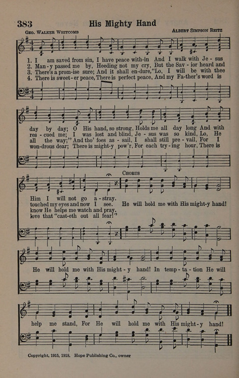 Hymns of Praise Numbers One and Two Combined: for the church and Sunday school page 366