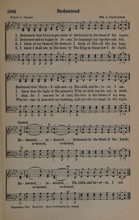 Hymns of Praise Numbers One and Two Combined: for the church and Sunday school page 369