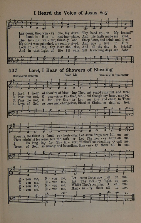 Hymns of Praise Numbers One and Two Combined: for the church and Sunday school page 409