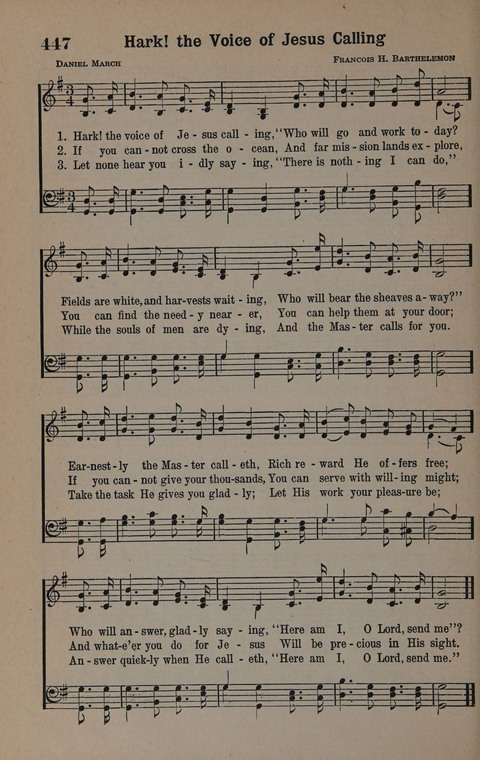 Hymns of Praise Numbers One and Two Combined: for the church and Sunday school page 418