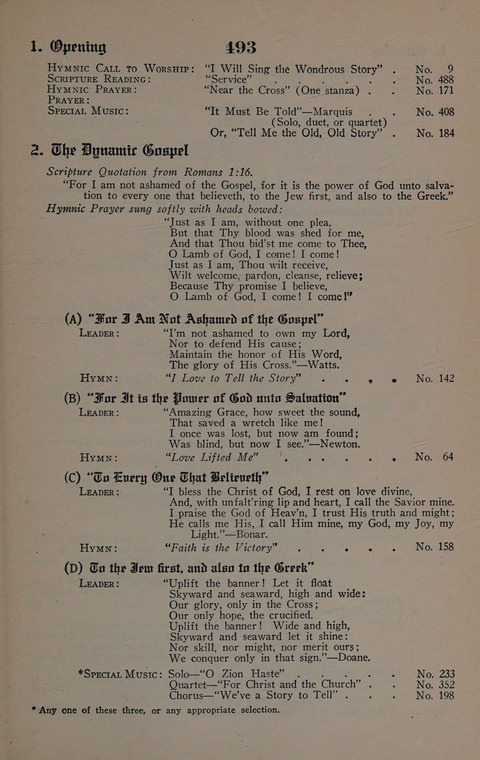 Hymns of Praise Numbers One and Two Combined: for the church and Sunday school page 445