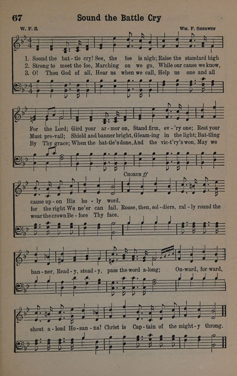 Hymns of Praise Numbers One and Two Combined: for the church and Sunday school page 67