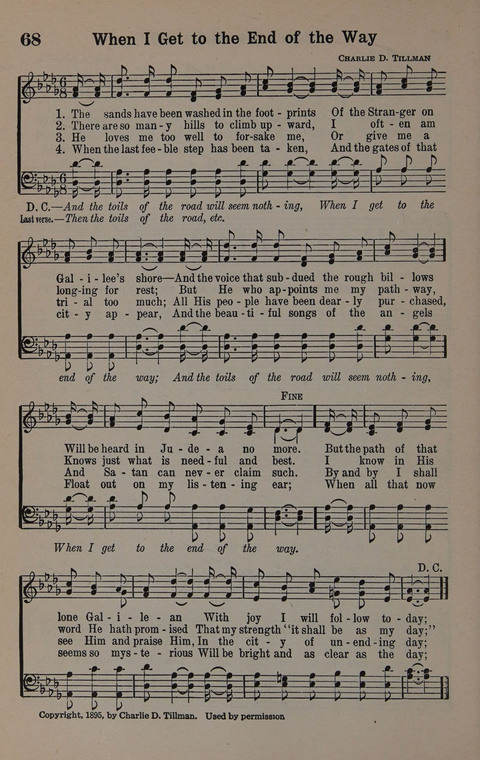 Hymns of Praise Numbers One and Two Combined: for the church and Sunday school page 68