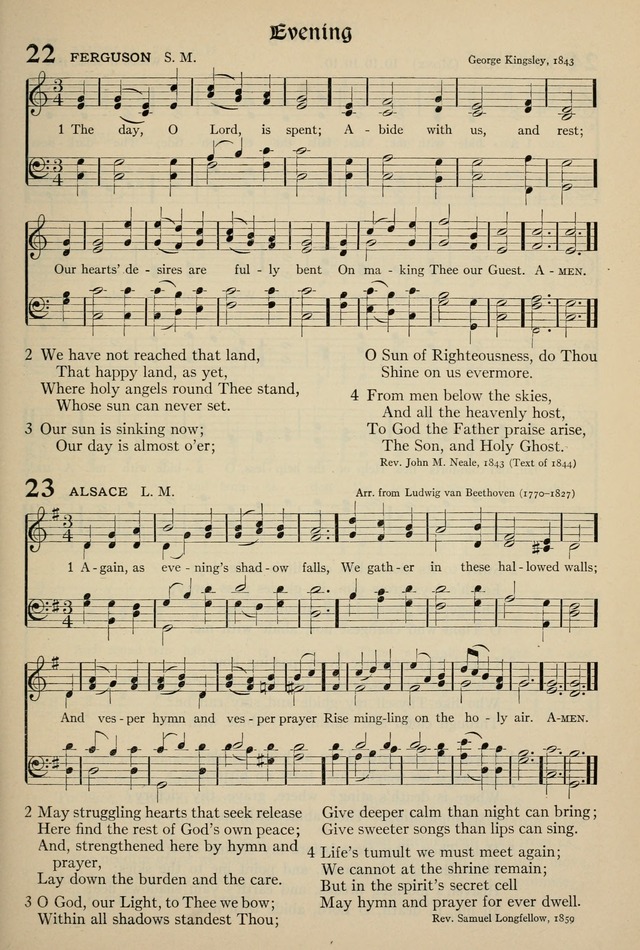 The Hymnal: published in 1895 and revised in 1911 by authority of the General Assembly of the Presbyterian Church in the United States of America page 19