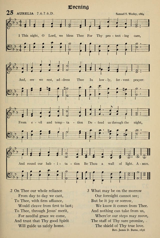 The Hymnal: published in 1895 and revised in 1911 by authority of the General Assembly of the Presbyterian Church in the United States of America page 21