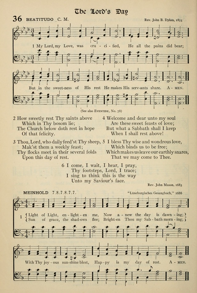 The Hymnal: published in 1895 and revised in 1911 by authority of the General Assembly of the Presbyterian Church in the United States of America page 30