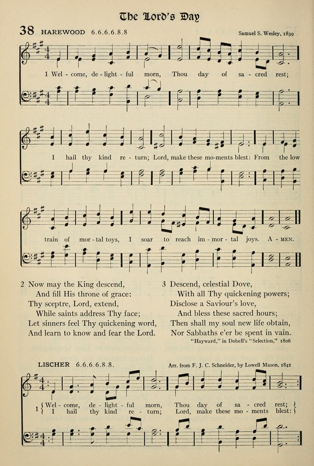 The Hymnal: published in 1895 and revised in 1911 by authority of the General Assembly of the Presbyterian Church in the United States of America page 32