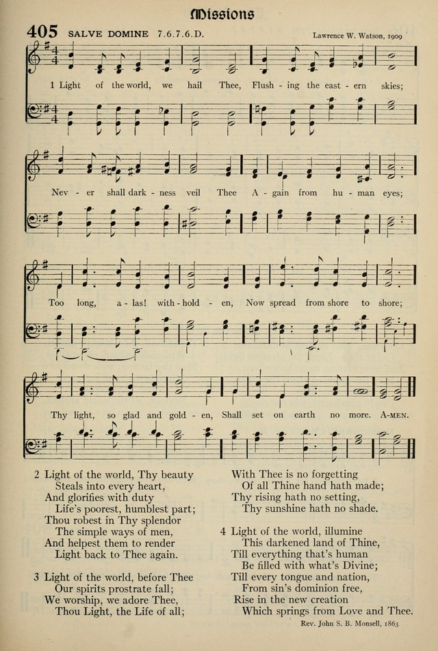 The Hymnal: published in 1895 and revised in 1911 by authority of the General Assembly of the Presbyterian Church in the United States of America page 331