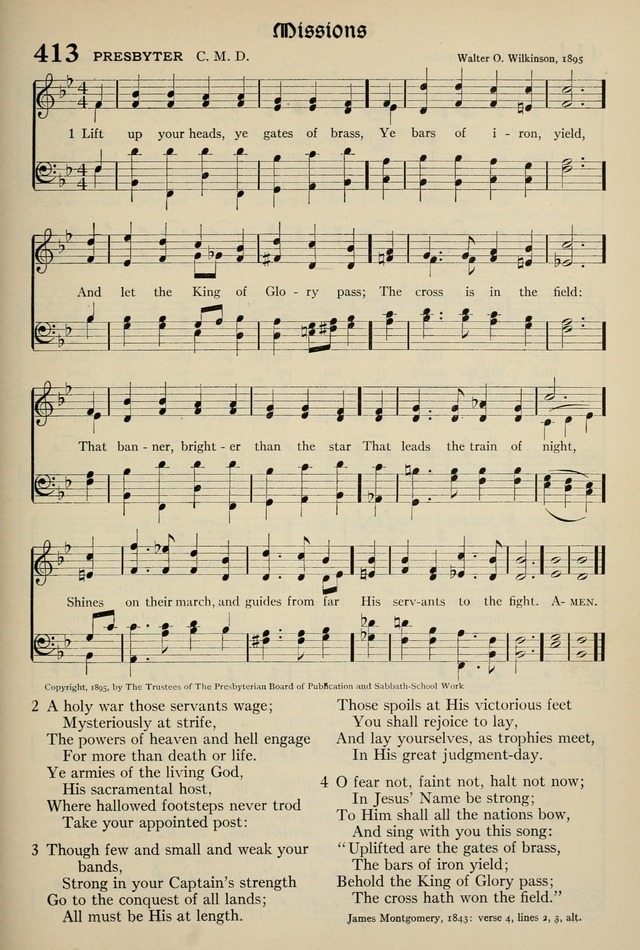 The Hymnal: published in 1895 and revised in 1911 by authority of the General Assembly of the Presbyterian Church in the United States of America page 337