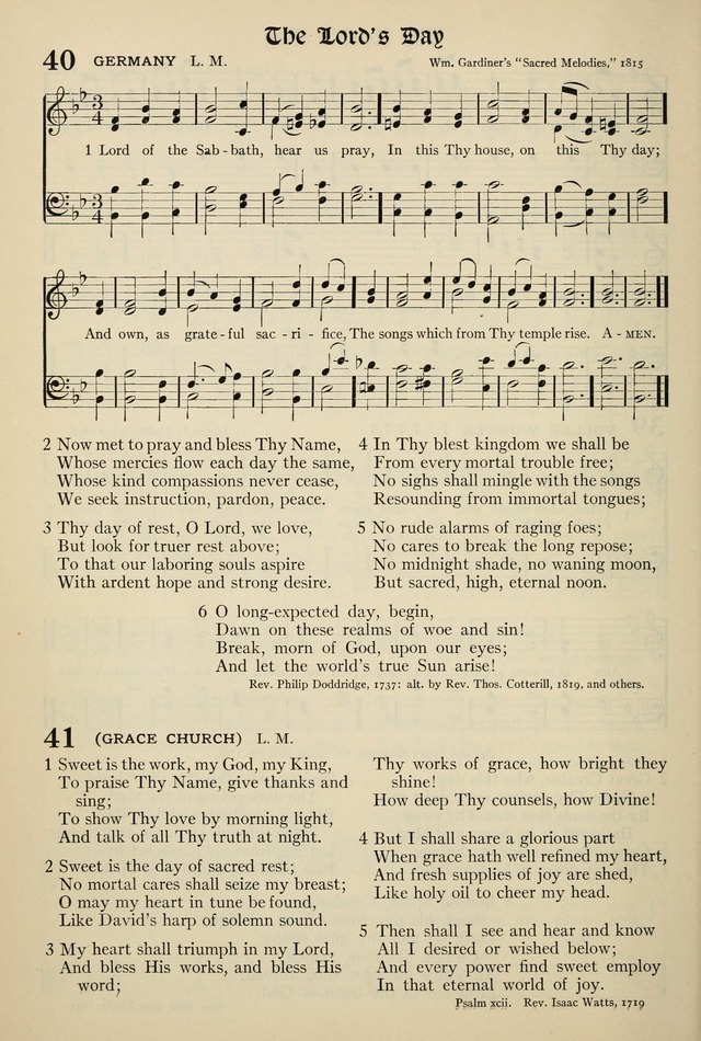 The Hymnal: published in 1895 and revised in 1911 by authority of the General Assembly of the Presbyterian Church in the United States of America page 34