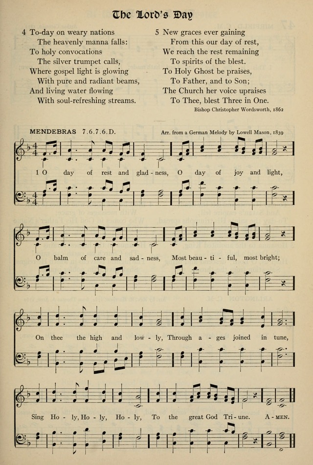 The Hymnal: published in 1895 and revised in 1911 by authority of the General Assembly of the Presbyterian Church in the United States of America page 39