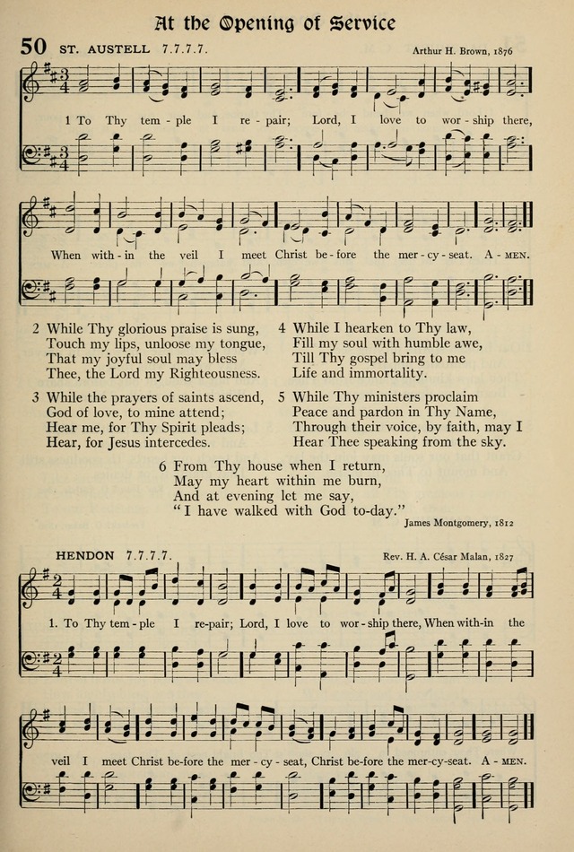 The Hymnal: published in 1895 and revised in 1911 by authority of the General Assembly of the Presbyterian Church in the United States of America page 43