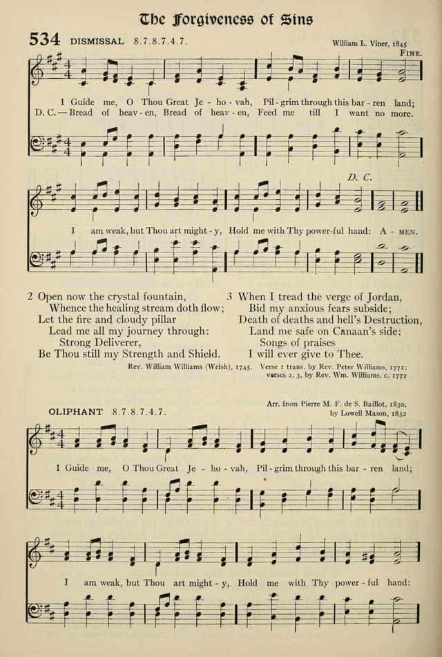 The Hymnal: published in 1895 and revised in 1911 by authority of the General Assembly of the Presbyterian Church in the United States of America page 434