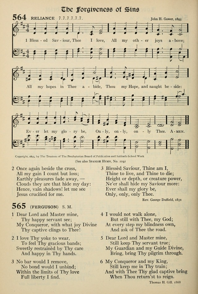 The Hymnal: published in 1895 and revised in 1911 by authority of the General Assembly of the Presbyterian Church in the United States of America page 458