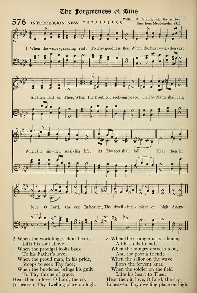 The Hymnal: published in 1895 and revised in 1911 by authority of the General Assembly of the Presbyterian Church in the United States of America page 466