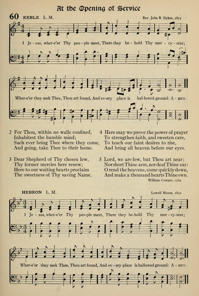 The Hymnal: published in 1895 and revised in 1911 by authority of the General Assembly of the Presbyterian Church in the United States of America page 51