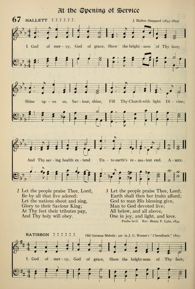 The Hymnal: published in 1895 and revised in 1911 by authority of the General Assembly of the Presbyterian Church in the United States of America page 56