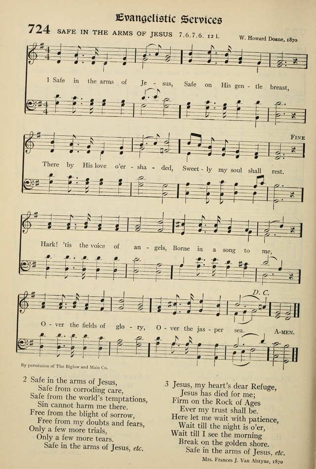 The Hymnal: published in 1895 and revised in 1911 by authority of the General Assembly of the Presbyterian Church in the United States of America page 596