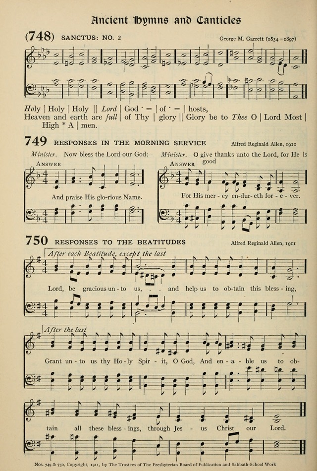 The Hymnal: published in 1895 and revised in 1911 by authority of the General Assembly of the Presbyterian Church in the United States of America page 618