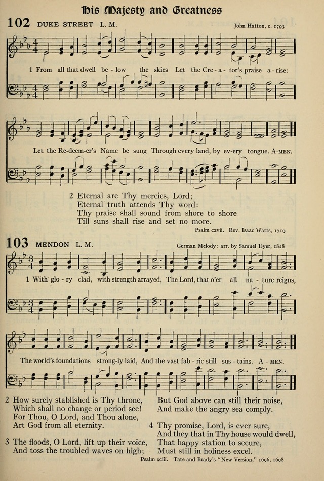 The Hymnal: published in 1895 and revised in 1911 by authority of the General Assembly of the Presbyterian Church in the United States of America page 85