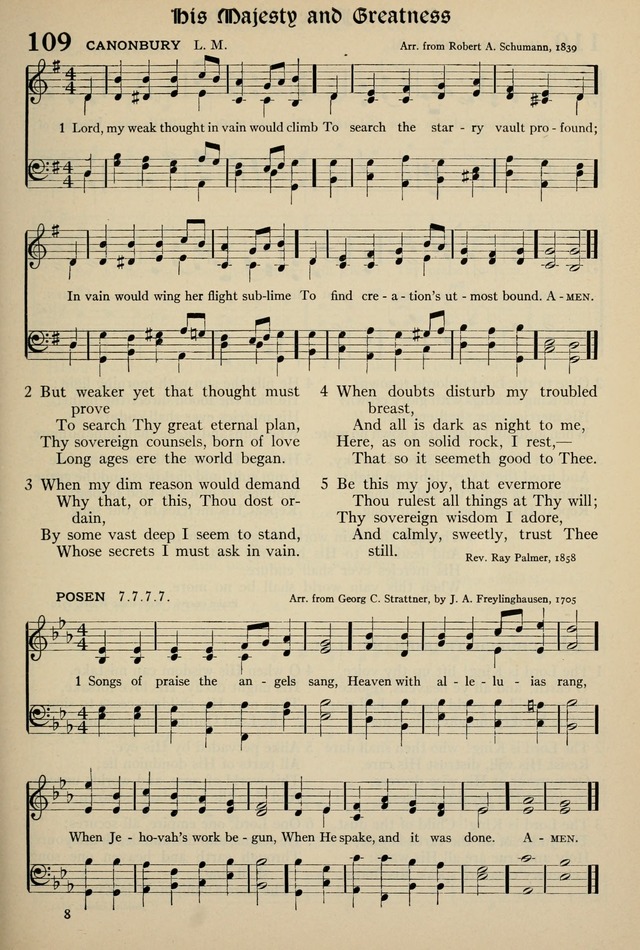 The Hymnal: published in 1895 and revised in 1911 by authority of the General Assembly of the Presbyterian Church in the United States of America page 89