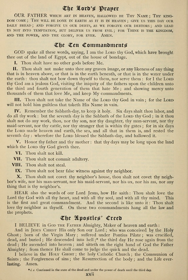 The Hymnal: published in 1895 and revised in 1911 by authority of the General Assembly of the Presbyterian Church in the United States of America page xxviii