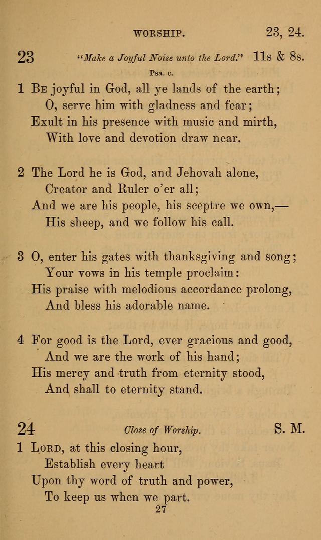 Hymns of praise page 36