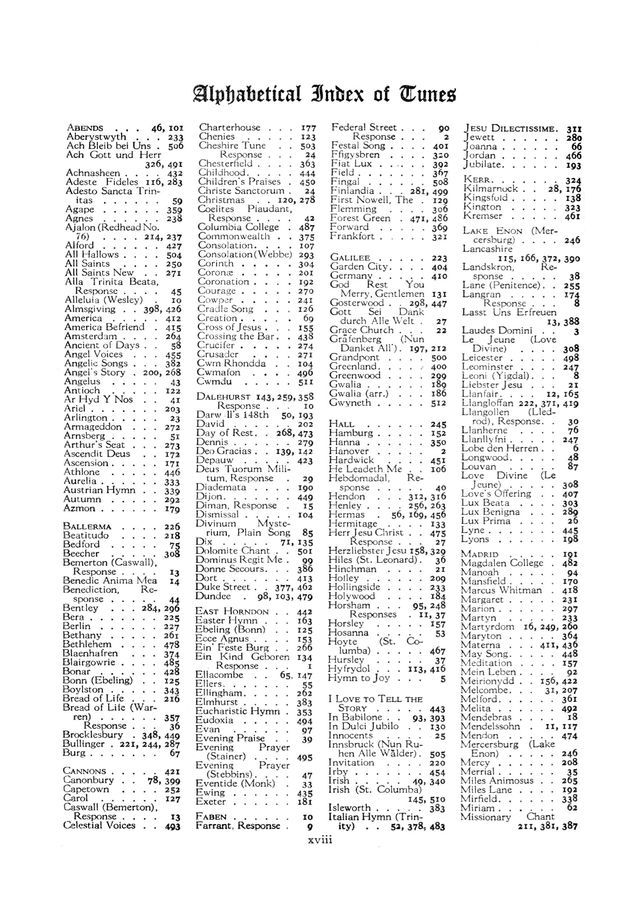 The Hymnal page 18