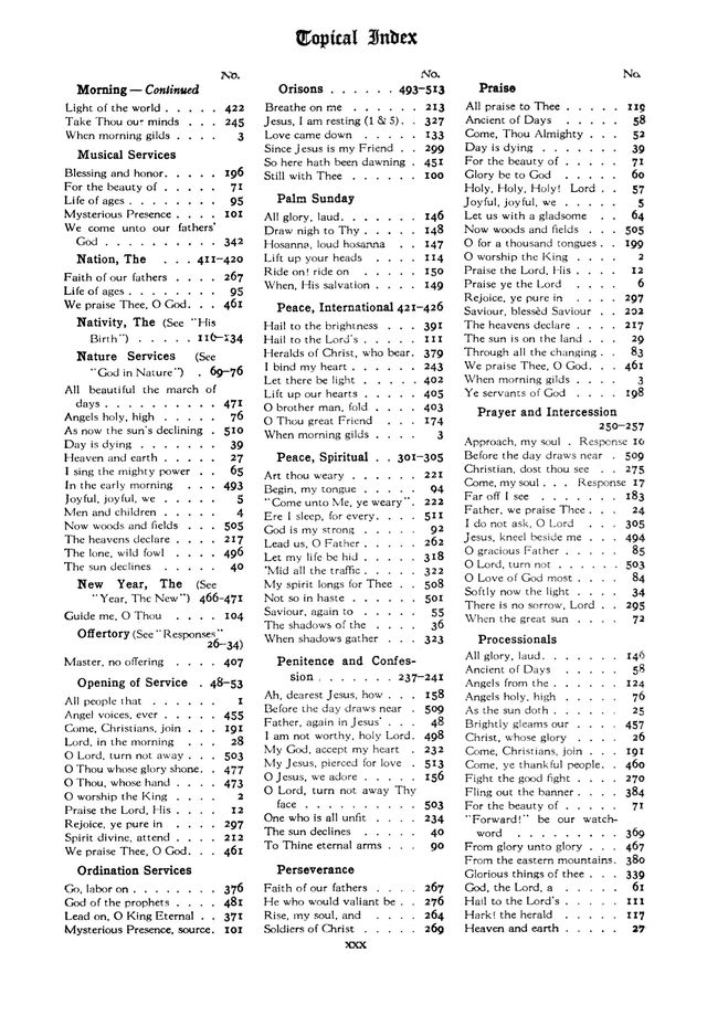 The Hymnal page 30