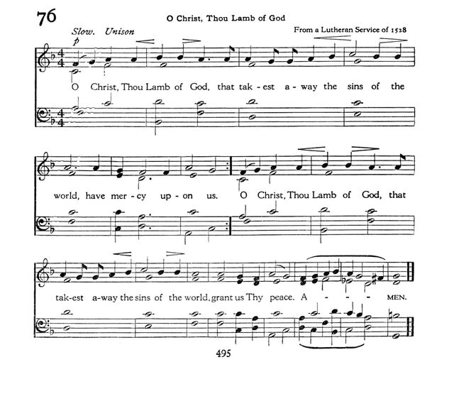 The Hymnal page SA76