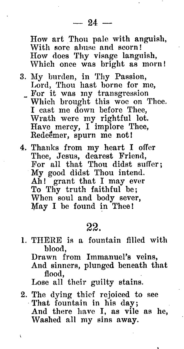 Hymnal and Prayer Book: compiled by the Lutheran Church Board for Army and  Navy of the Ev. Lutheran Synod of Missouri, Ohio, and other states, and of the joint Ev. Lutheran Synod of...(3rd. ed.) page 18