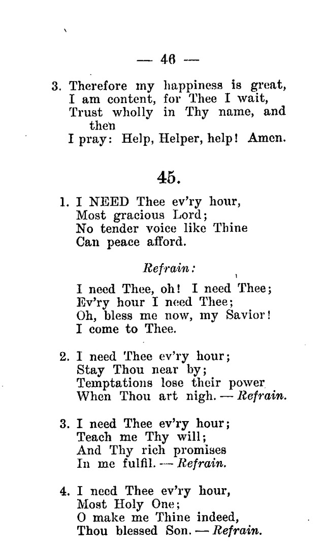 Hymnal and Prayer Book: compiled by the Lutheran Church Board for Army and  Navy of the Ev. Lutheran Synod of Missouri, Ohio, and other states, and of the joint Ev. Lutheran Synod of...(3rd. ed.) page 40