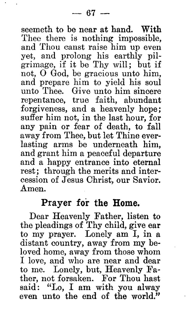 Hymnal and Prayer Book: compiled by the Lutheran Church Board for Army and  Navy of the Ev. Lutheran Synod of Missouri, Ohio, and other states, and of the joint Ev. Lutheran Synod of...(3rd. ed.) page 61