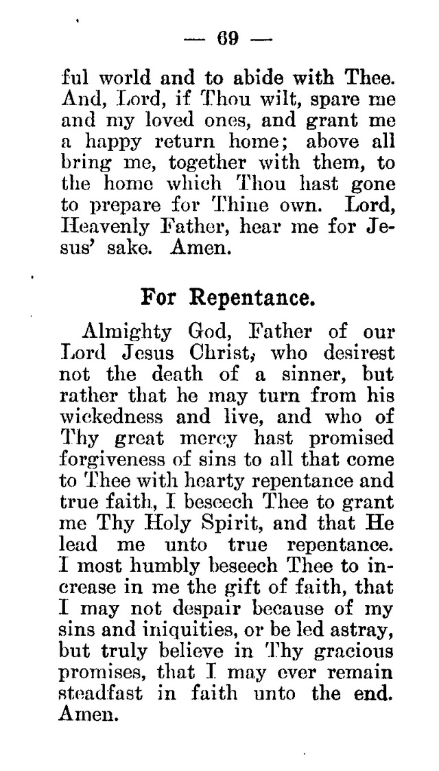 Hymnal and Prayer Book: compiled by the Lutheran Church Board for Army and  Navy of the Ev. Lutheran Synod of Missouri, Ohio, and other states, and of the joint Ev. Lutheran Synod of...(3rd. ed.) page 63