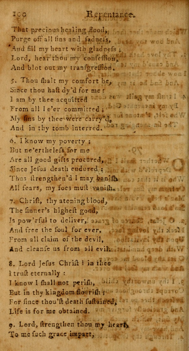 A Hymn and Prayer-Book: for the use of such Lutheran churches as Use the English language page 100