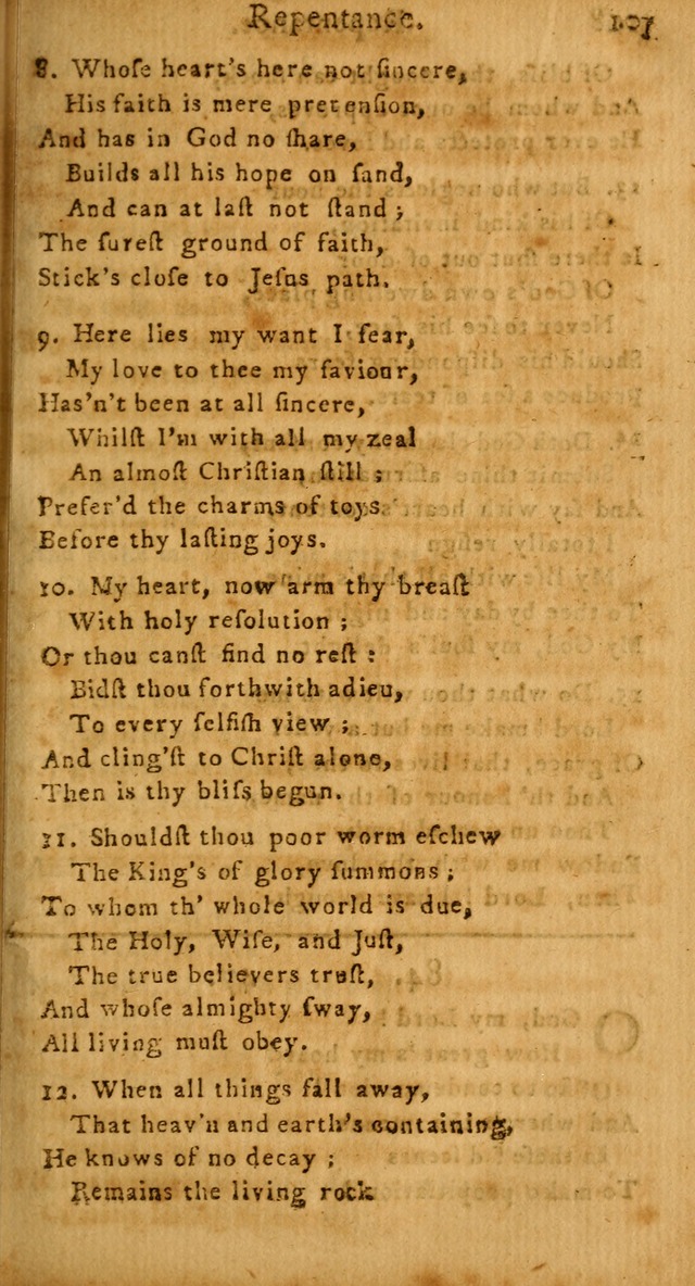 A Hymn and Prayer-Book: for the use of such Lutheran churches as Use the English language page 107